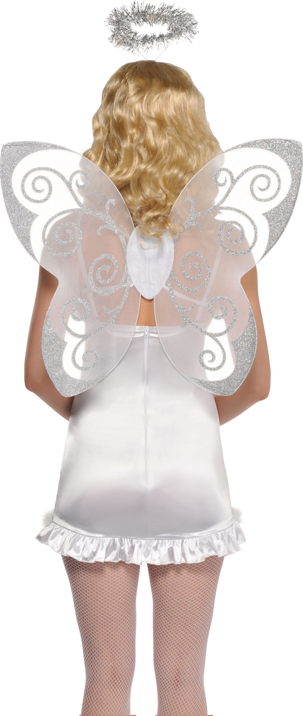 Angel Halloween Costume Kit Back_Flat