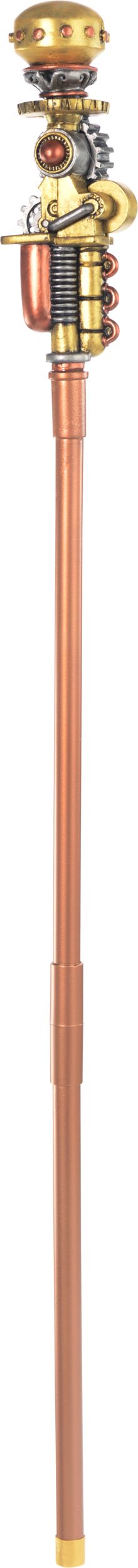 Steampunk Cane Front_Angled_Left