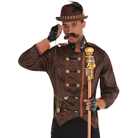 Steampunk Cane Front_Angled_Left