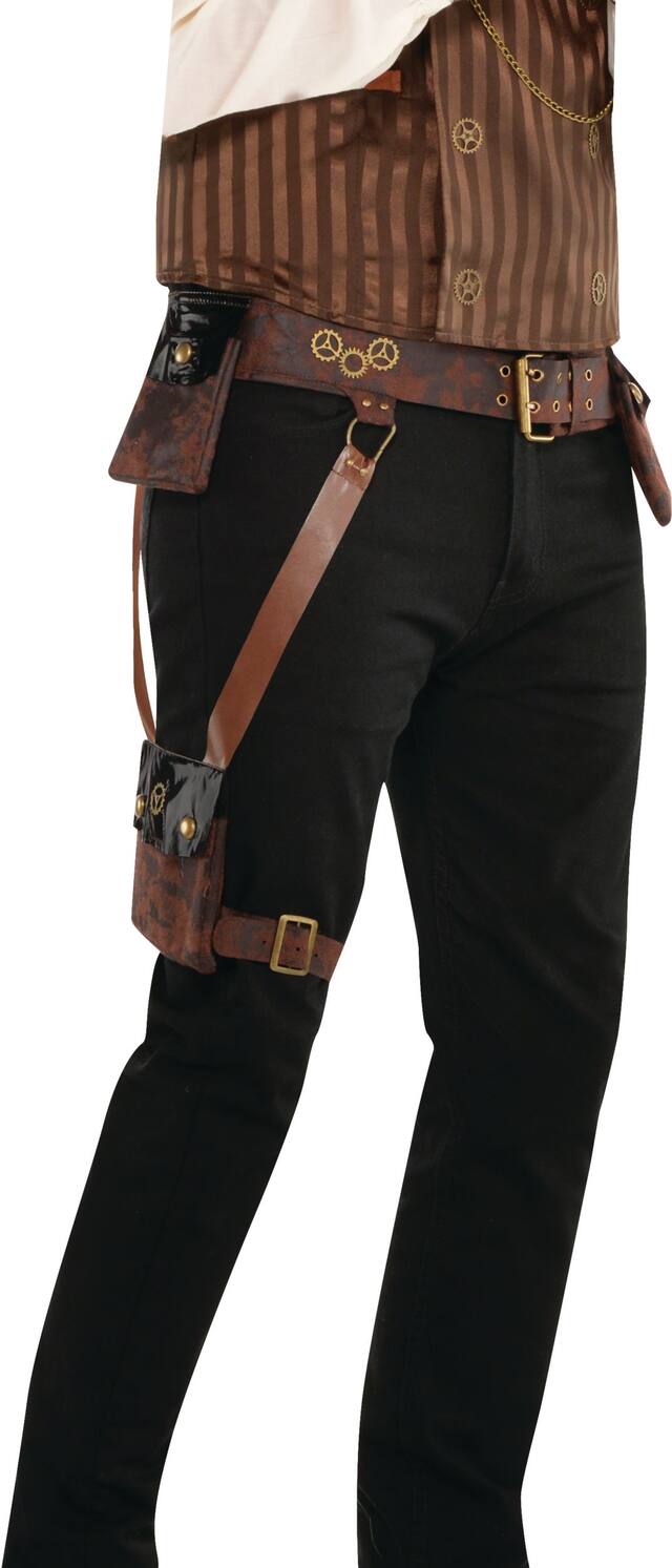 Adult Steampunk Belt Front_Angled_Right