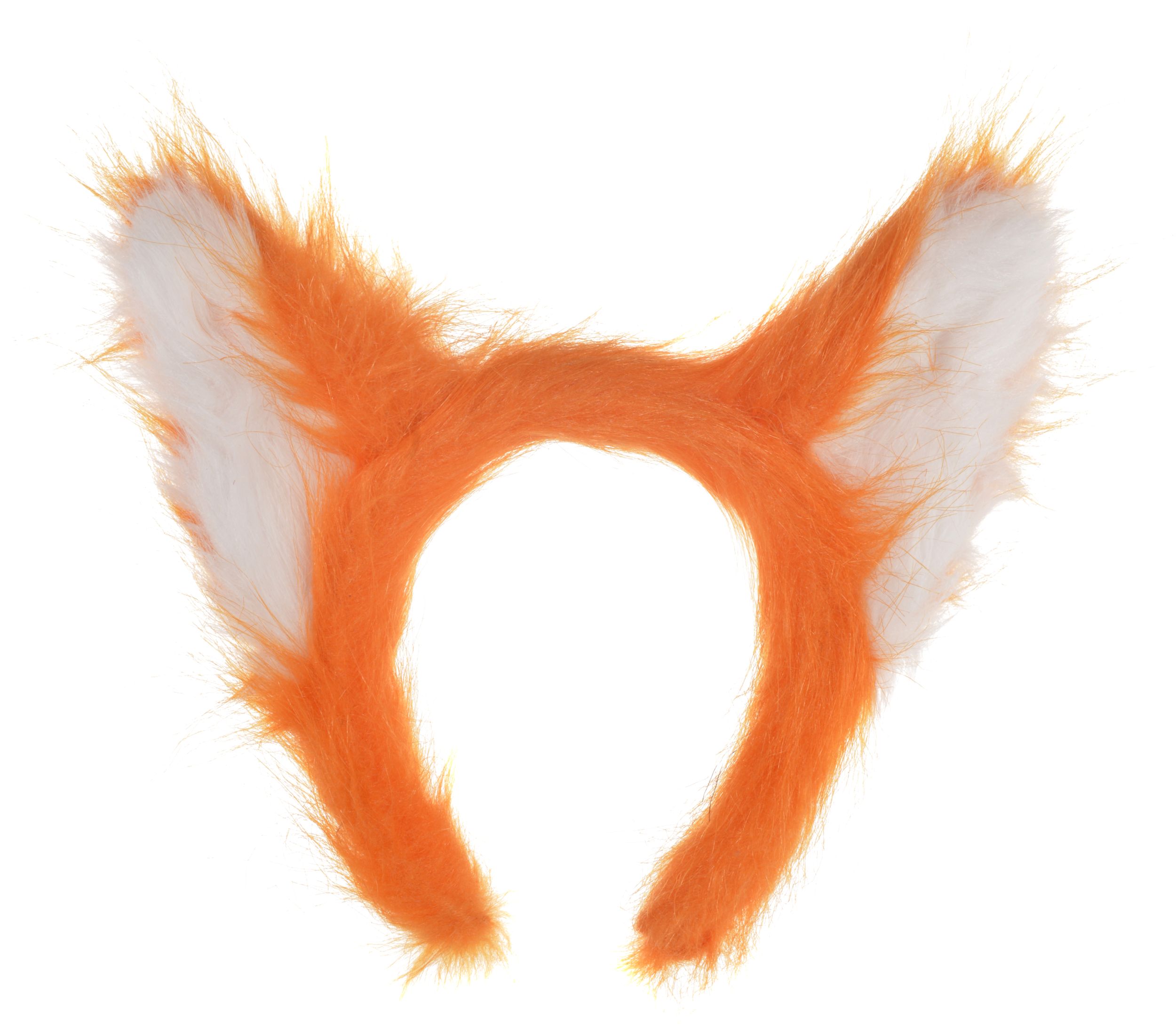 Fox Ears Party Headband, Adult Front_Flat