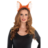 Fox Ears Party Headband, Adult Front_Flat