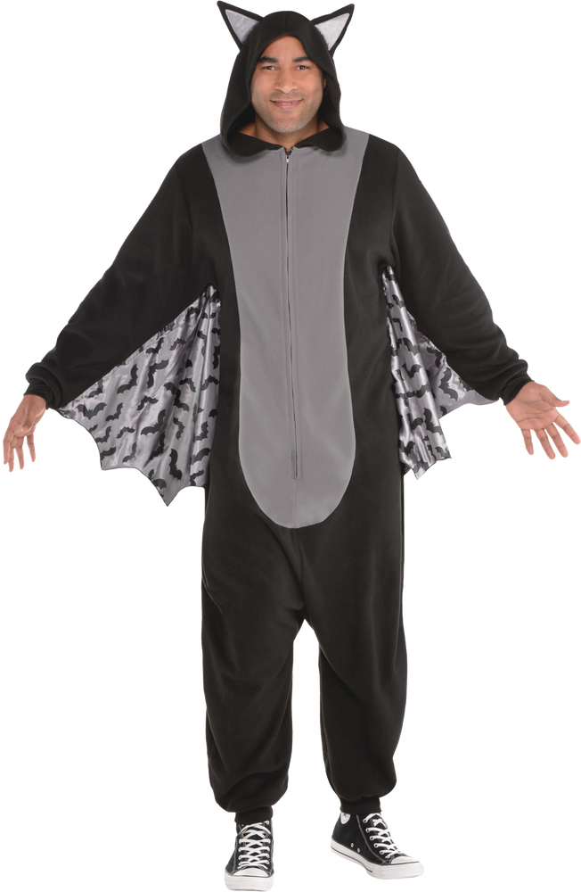 Costume Chauve-Souris Bébé 1er Halloween - Grenouillère Coton - Capuche Amovible - 4 Tailles