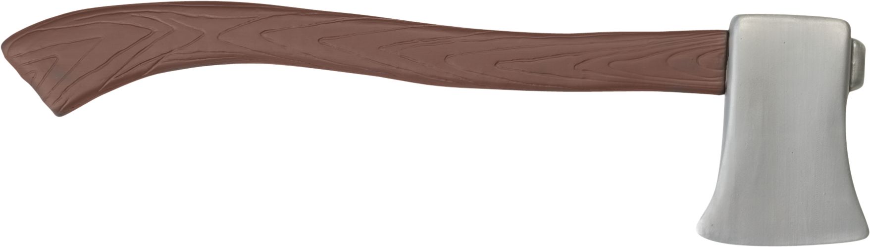 Hache classique, brun/argenté, 23 po, accessoire de costume à porter pour l'Halloween Side_Right