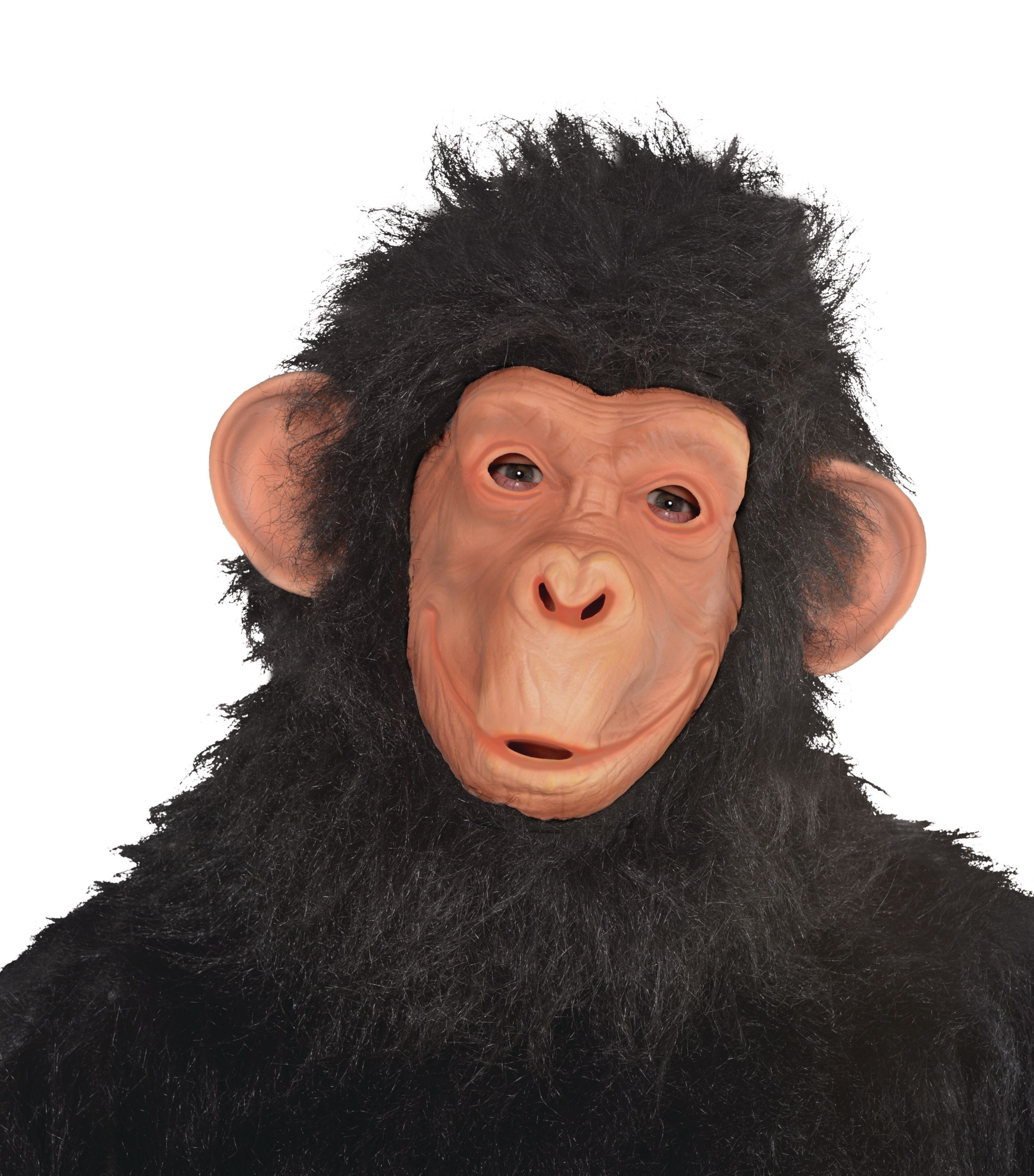 Masque de chimpanzé, adultes, taille universelle Front_Flat