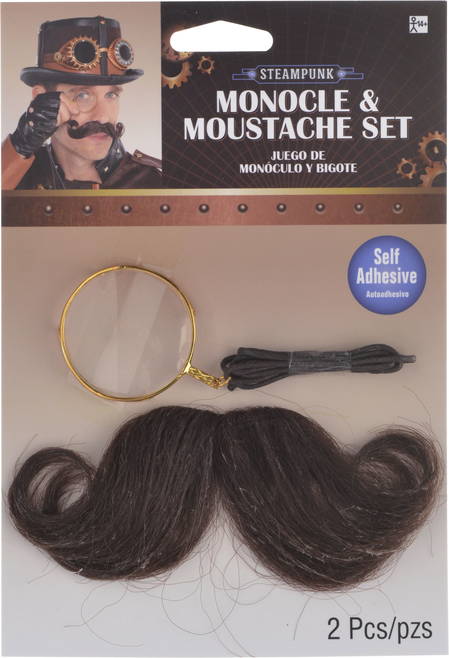 Adult Steampunk Costume Accessory Kit Front_Flat
