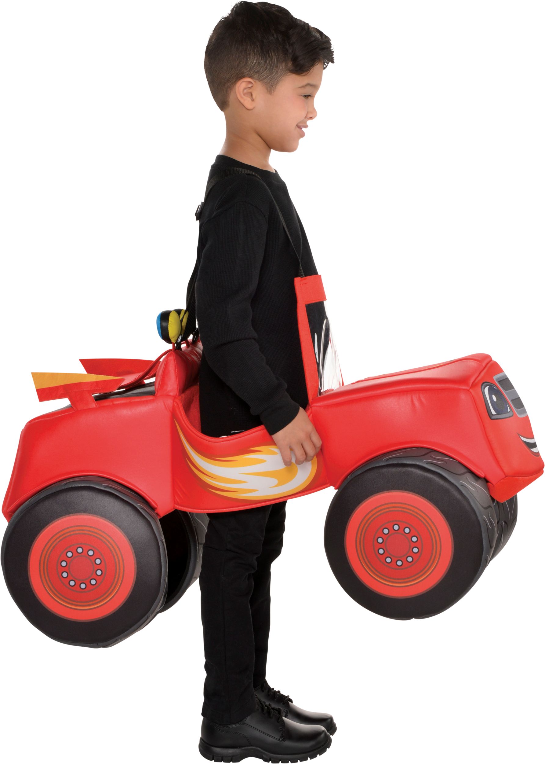Kids' Car Red Tunic Halloween Costume, Assorted Sizes Side_Right