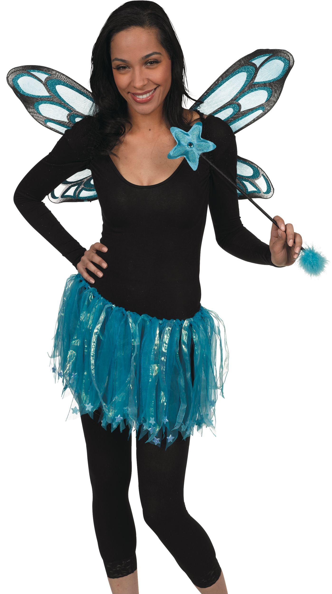 Blue Sparkle Fairy Accessory Kit Front_Flat