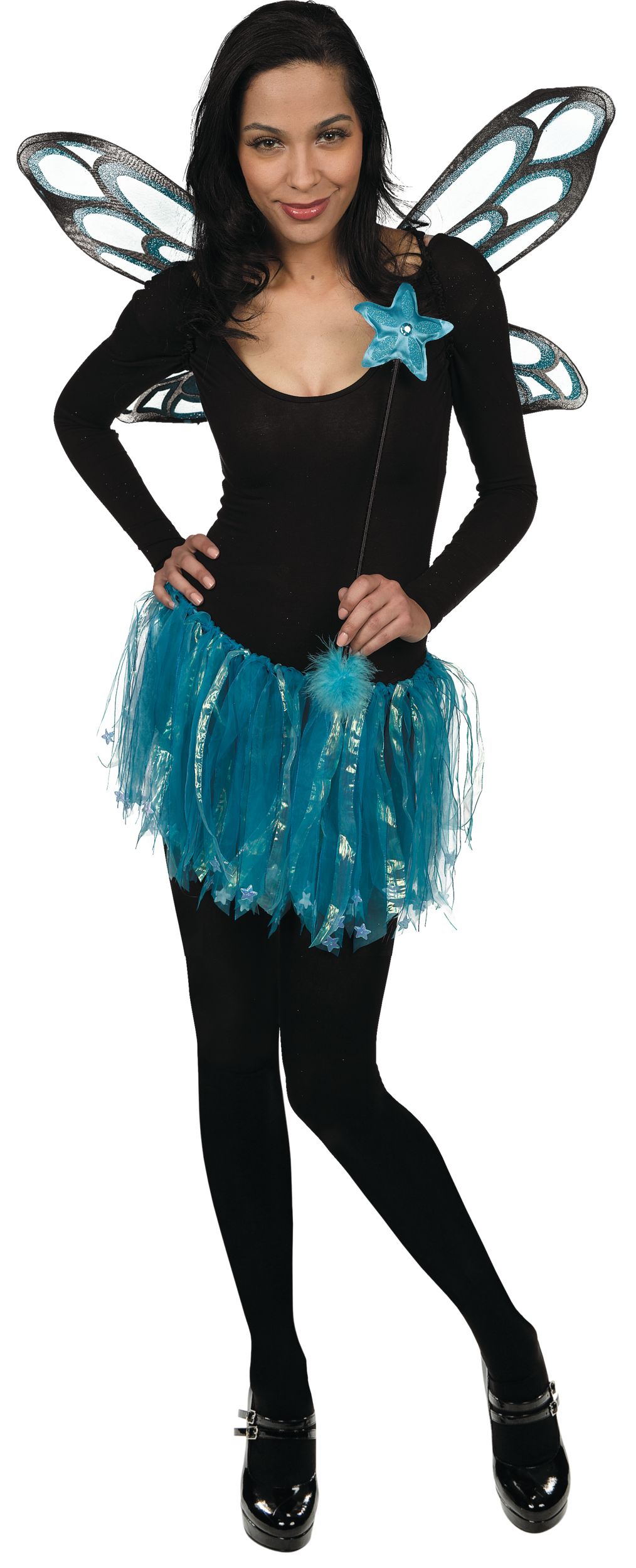 Blue Sparkle Fairy Accessory Kit Front_Flat