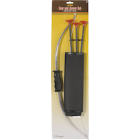 Bow & Arrow Weapon Set, Black, One Size, 5-pk, Wearable Costume Accessories for Halloween