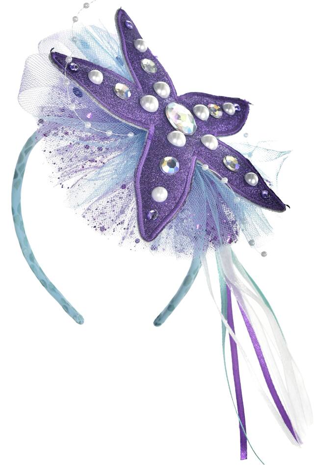 The Little Mermaid Ariel Party Headband Front_Flat