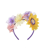 Disney Tangled Rapunzel Princess Halloween Costume Kit, Headband & Wand, Purple, 2-pc Front_Flat
