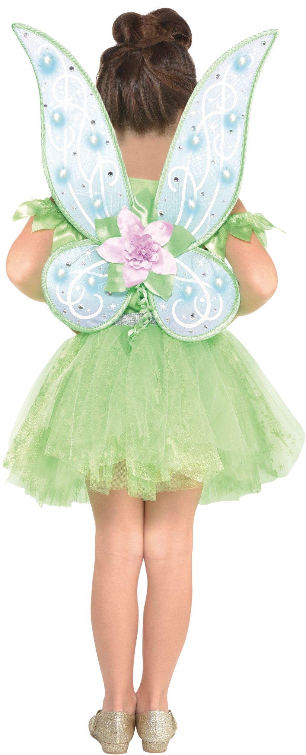 Light-Up Child Tinker Bell Wings Back_Flat