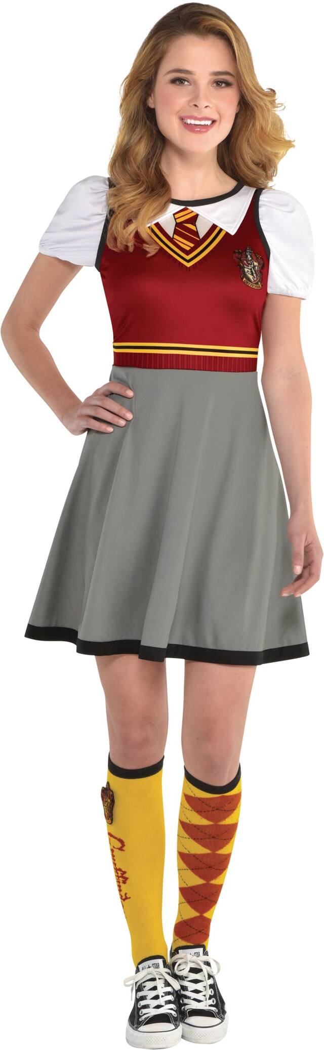 Harry Potter Women's Gryffindor Dress Front_Flat