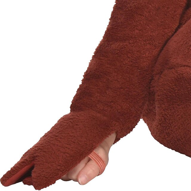 Infant Looney Tunes Taz Brown Jumpsuit with Hood Halloween Costume