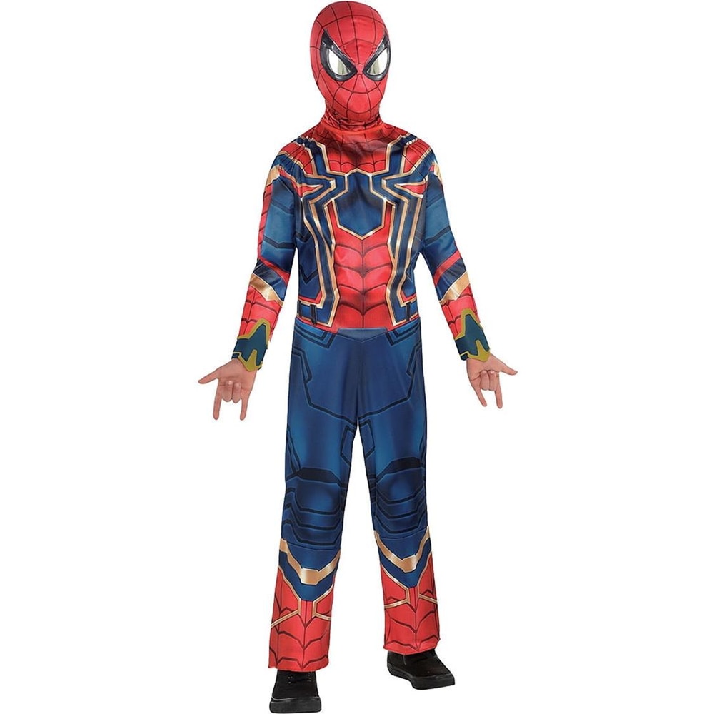 Avengers Infinity War Boys Spider-Man Iron Spider Costume | Party City