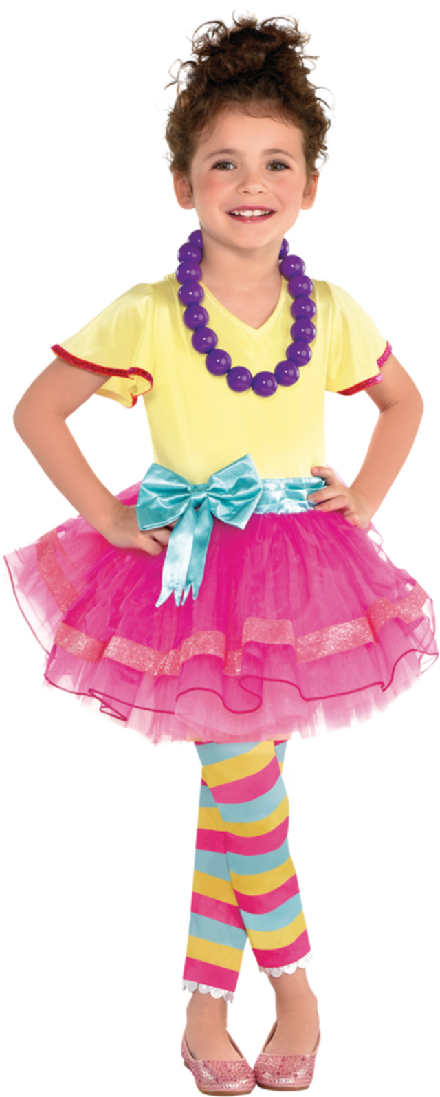 toddler-kids-disney-fancy-nancy-multi-coloured-dress-with-tutu