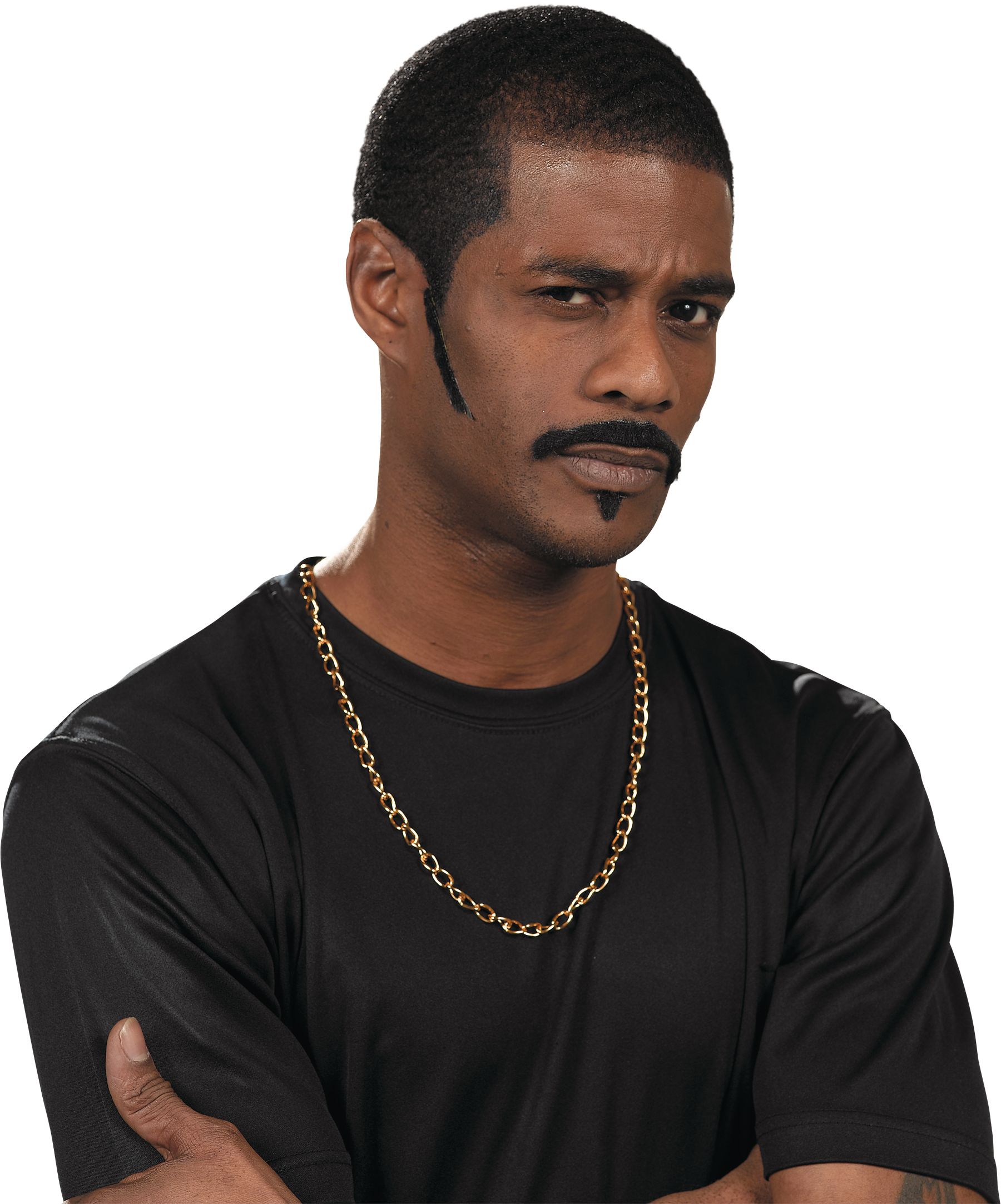 Suave Halloween Makeup Facial Hair Set Front_Angled_Right