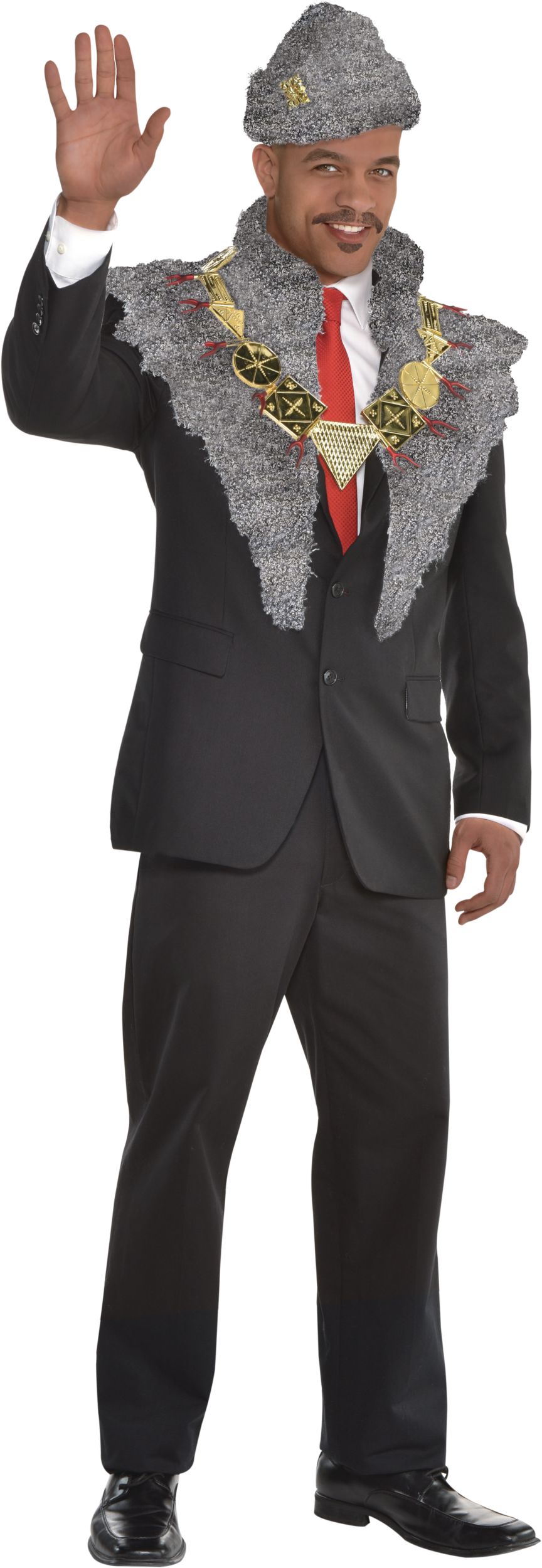 Coming to America Adult Prince Akeem Costume Accessory Kit Front_Flat