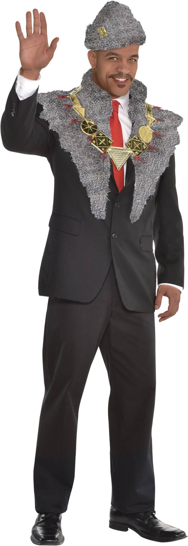 Accessoires de costume, Prince Akeem, Coming to America, adultes Front_Flat