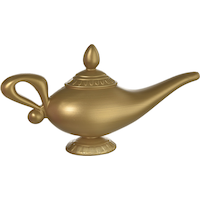 Genie Lamp Party Prop Side_Right