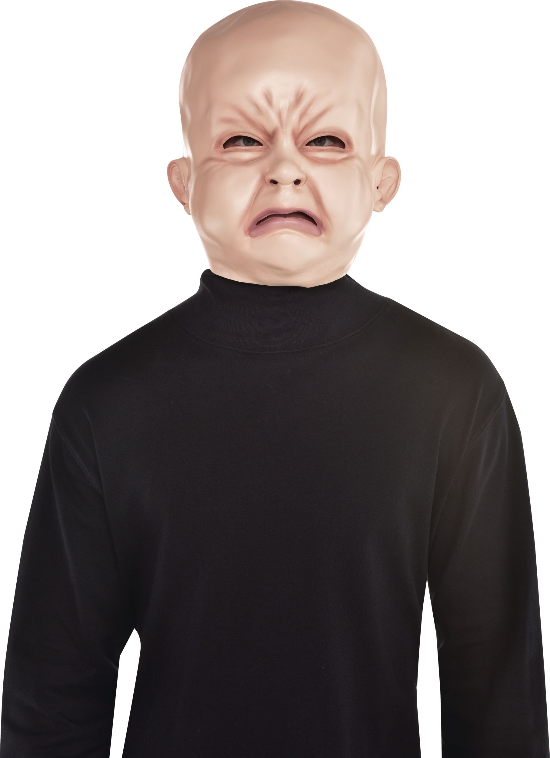 Adult Creepy Baby Mask Front_Flat