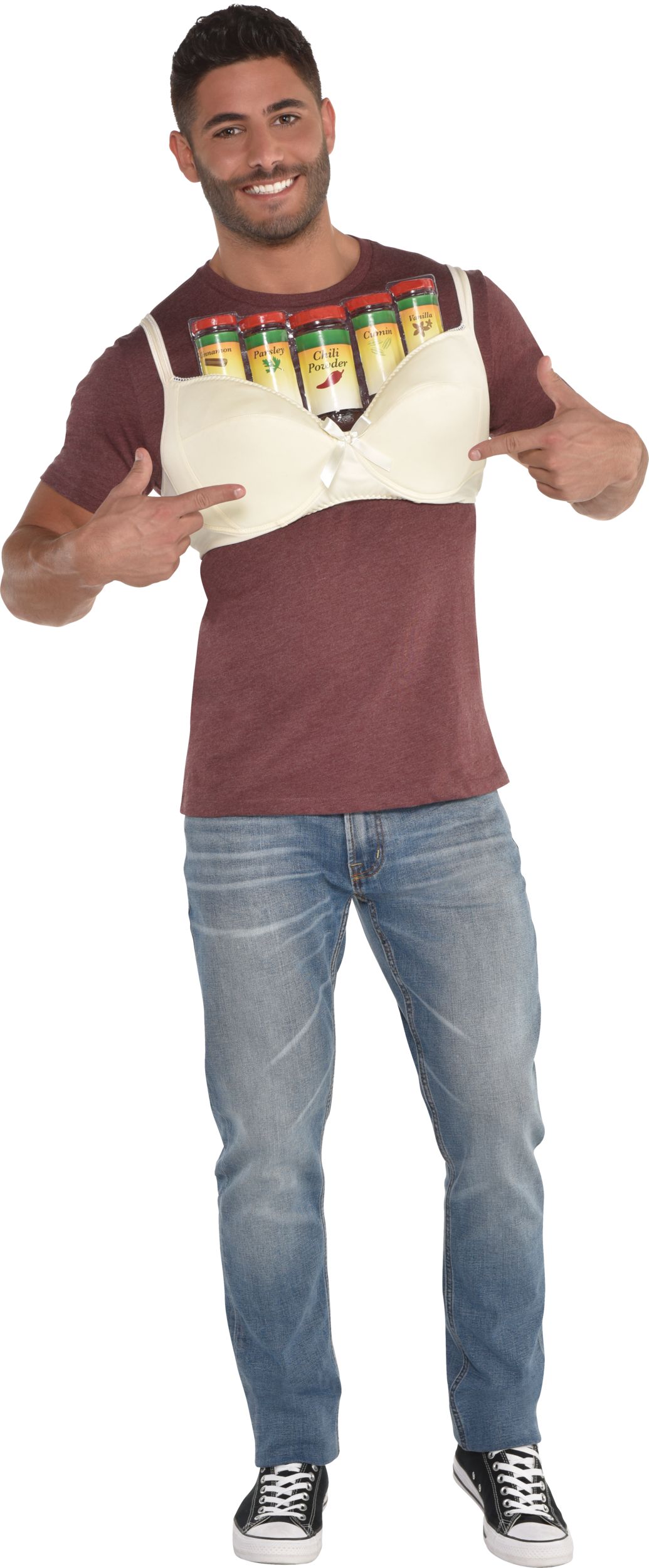 Adult Spice Rack Costume Accessory Kit Front_Flat