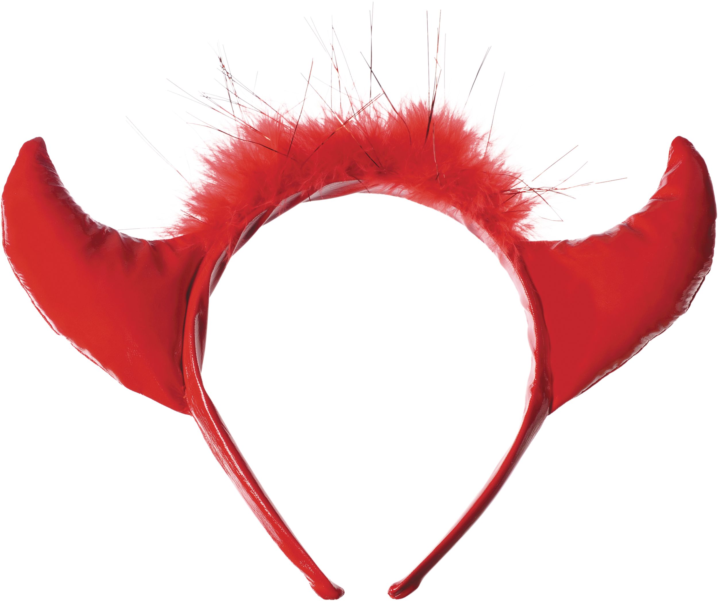 Devil Horns Headband Front_Flat