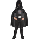 Toddler Disney Star Wars Darth Vader Black Jumpsuit Halloween Costume, Assorted Sizes Front_Flat
