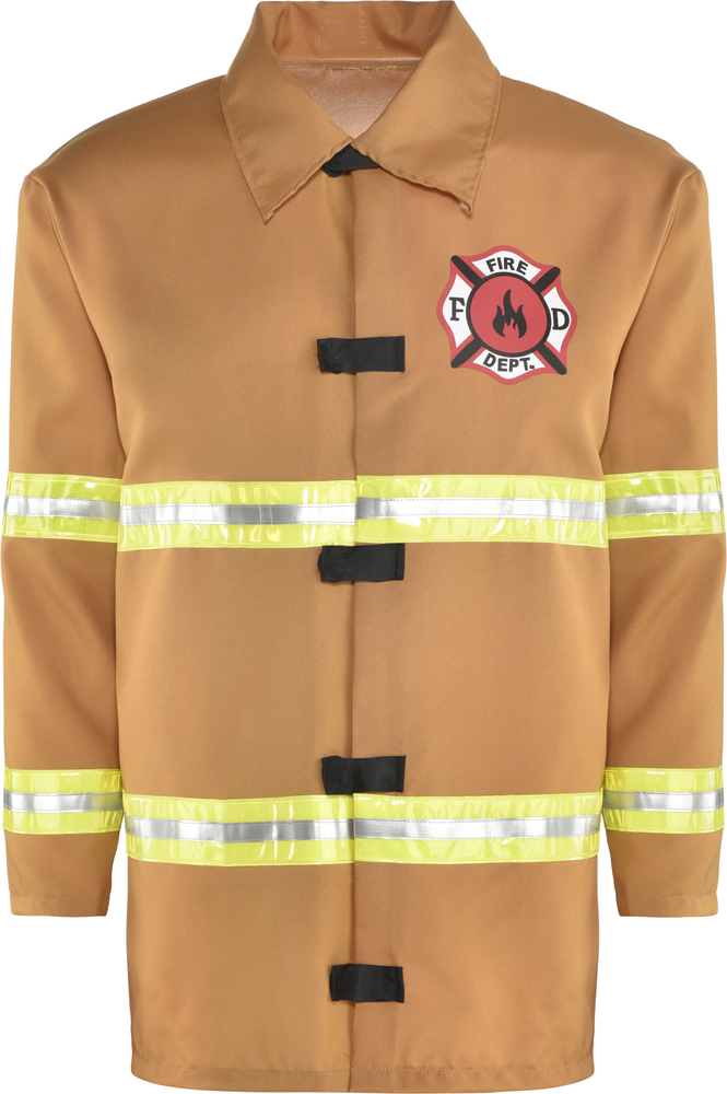 Veste de pompier pour adulte, orange, taille universelle, accessoire de  costume à porter pour l'Halloween
