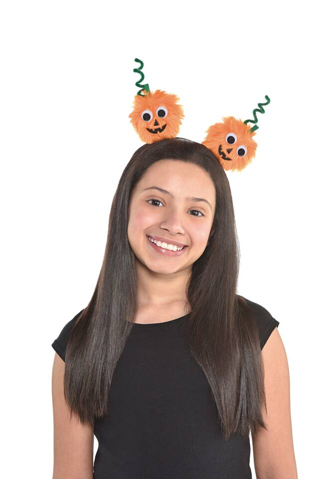 Serre-tête Jack-o'-Lantern pour enfants Front_Flat