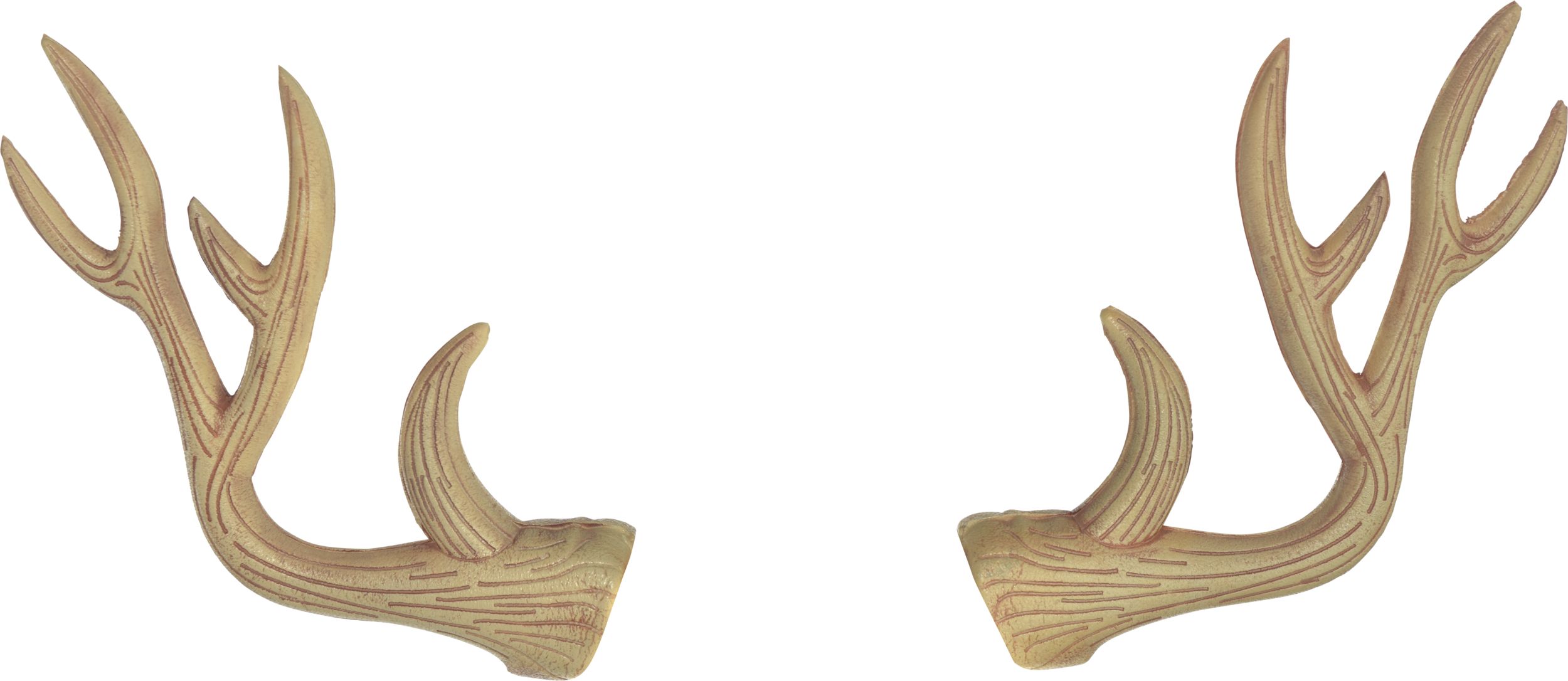 Deer Antlers Costume Accessory, Adult, One Size Front_Flat