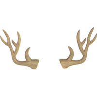 Deer Antlers Costume Accessory, Adult, One Size Front_Flat