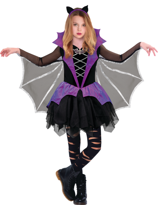 Child Miss Batiness Vampire Costume | Party City