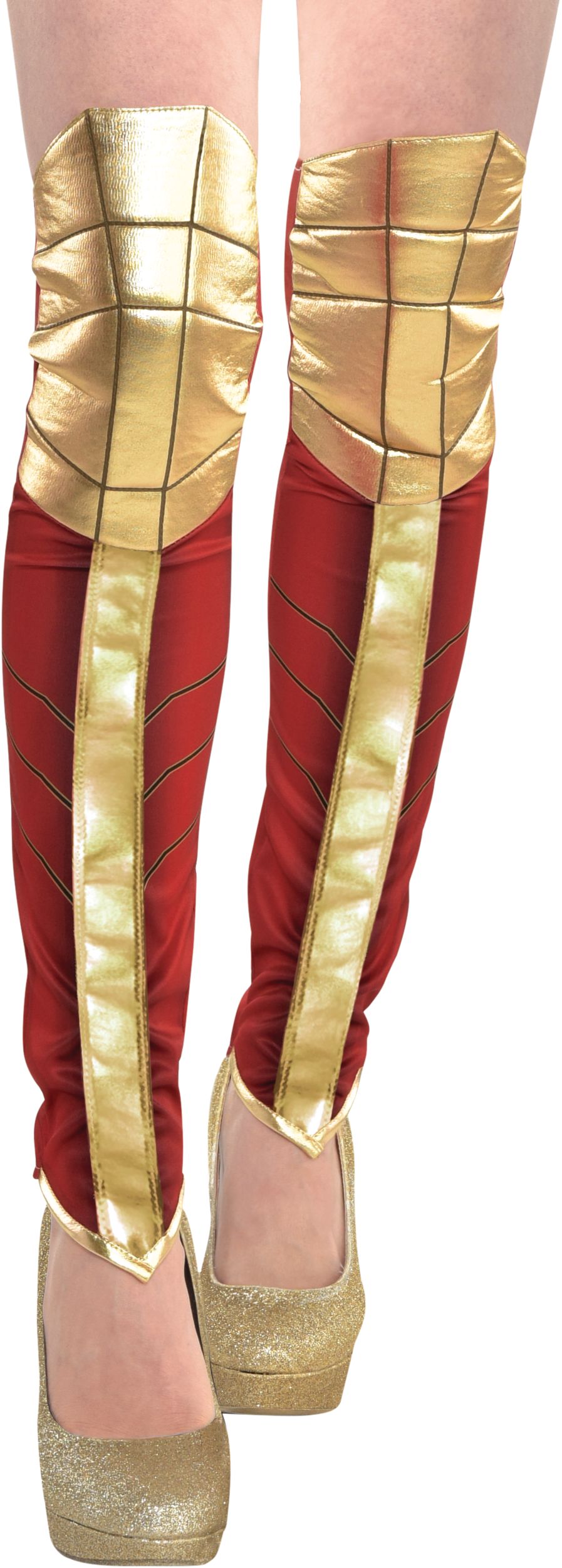 Wonder Woman Leg Party Warmers Front_Flat
