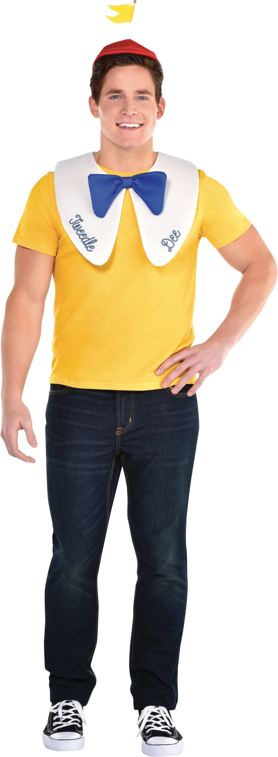 Adult Alice in Wonderland Tweedle Dee/Tweedle Dum Costume Accessory Kit Front_Flat