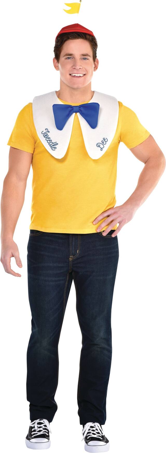 Adult Alice in Wonderland Tweedle Dee/Tweedle Dum Costume Accessory Kit Front_Flat