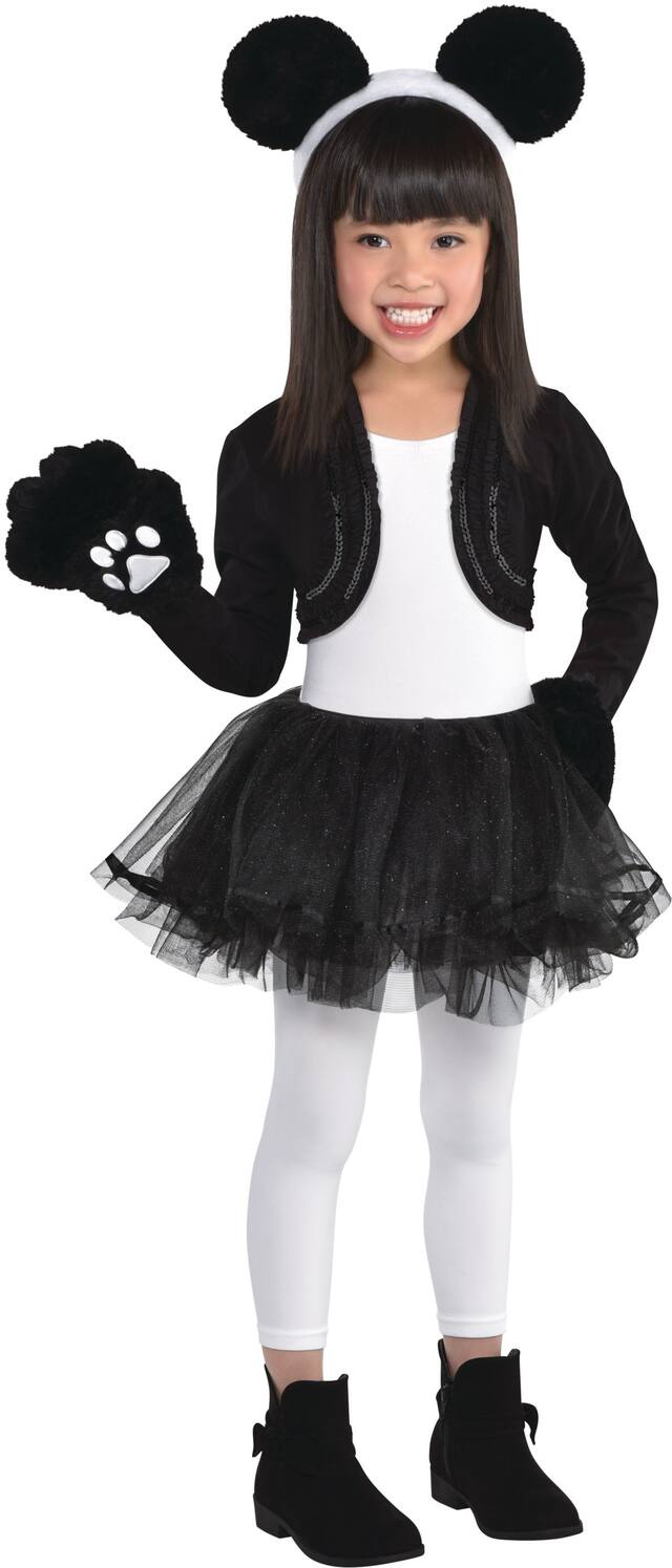 Accessoires de costume de panda, enfant Front_Flat