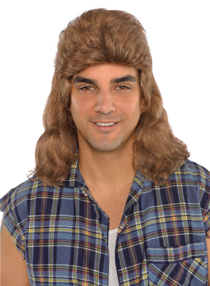 Mullet wig deals