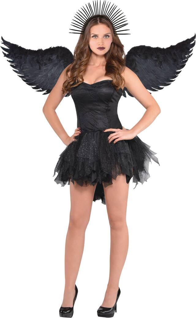 Serre-tête d'ange déchu de luxe Front_Angled_Right