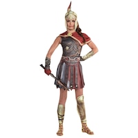 Costume Disney La Reine des neiges Anna, enfants, robe de voyage de reine d'Arendelle havane, tailles variées Front_Flat