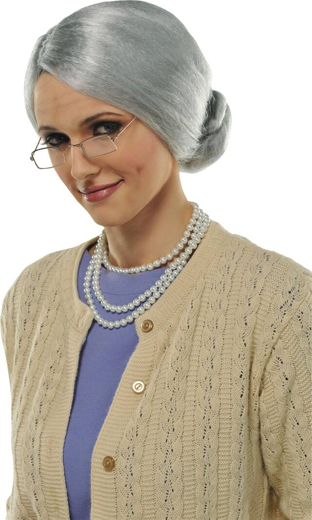 Grandma Wig Front_Angled_Left