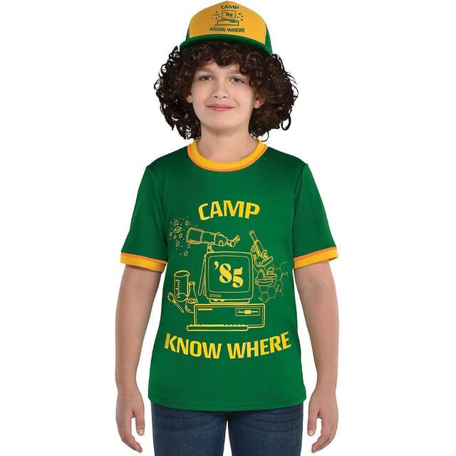 Child Dustin T-Shirt, Stranger Things Front_Flat