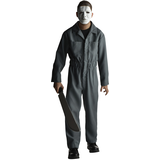 Costume de Michael Myers, enfants, combinaison grise avec masque, tailles variées Front_Flat