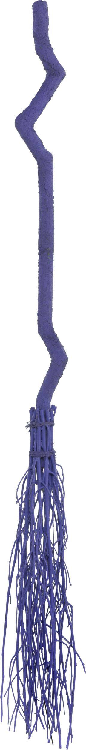 Purple Crooked Witch Broom Front_Flat