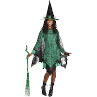 Chapeau de sorcellerie pour l'Halloween Front_Flat