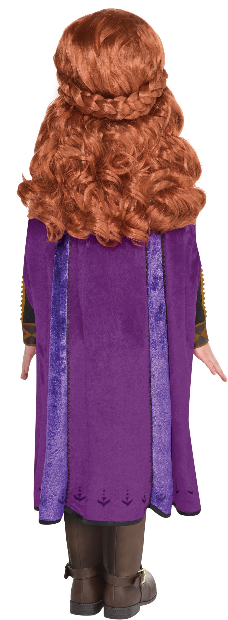 Costume Disney La Reine des neiges Anna, femmes, robe de reine d'Arendelle  violet, tailles variées