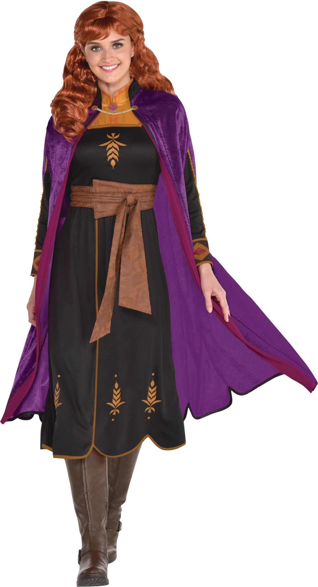Adulte Femmes la Reine des Neiges Anna Déguisement Cosplay Fête Robe  Costume