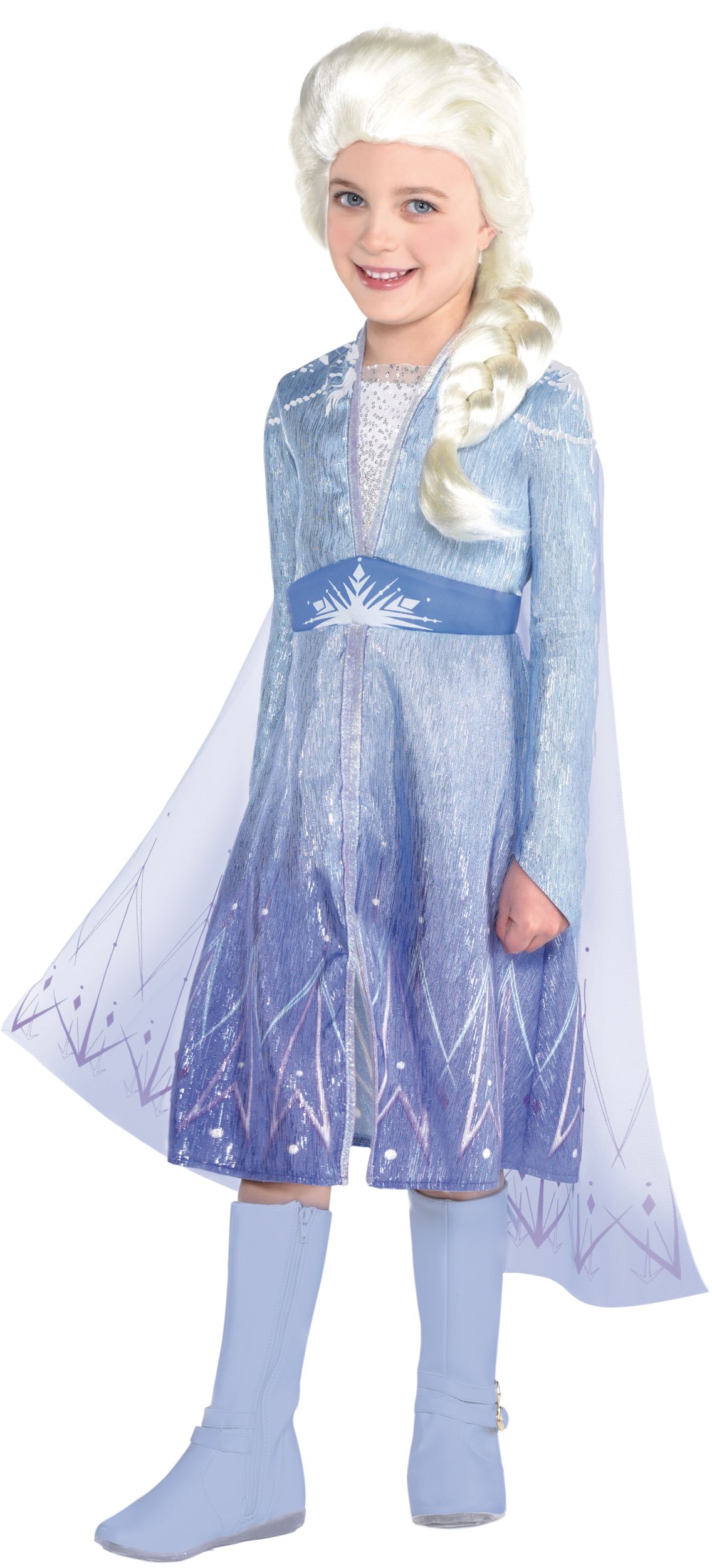 Costume d'Halloween La Reine des neiges 2 Elsa, enfants, tout petit (3 à 4  ans)
