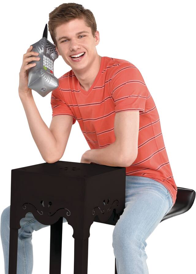Oversized Inflatable Party Prop Cellphone Front_Angled_Left